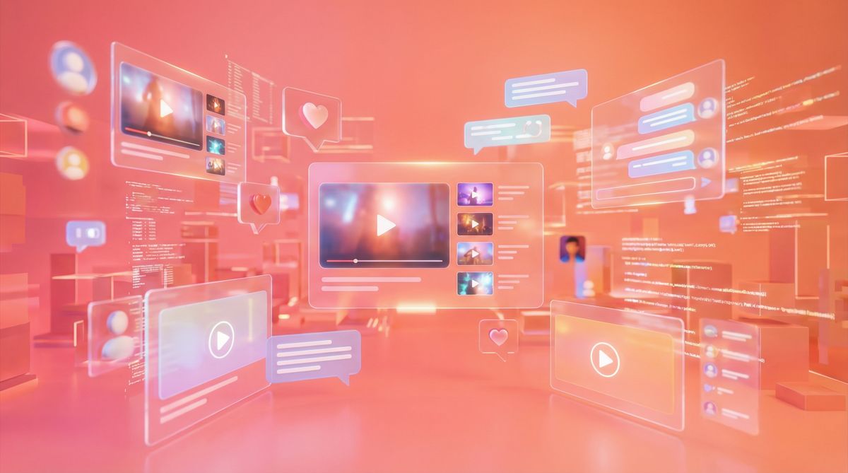 抖音风社区美图展示